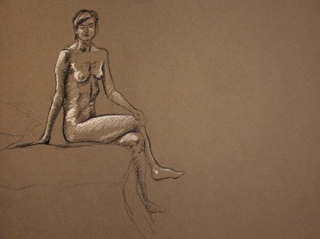 Figure Drawing - Seated Pose