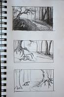 Axe in Forest - Thumbnails