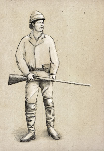 Hunter Illustration