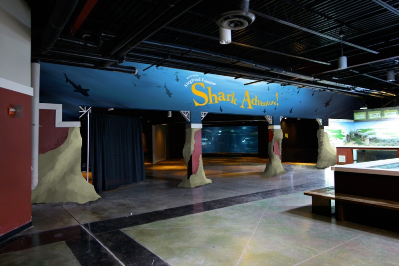 Shark Exhibit Concept - Entrance